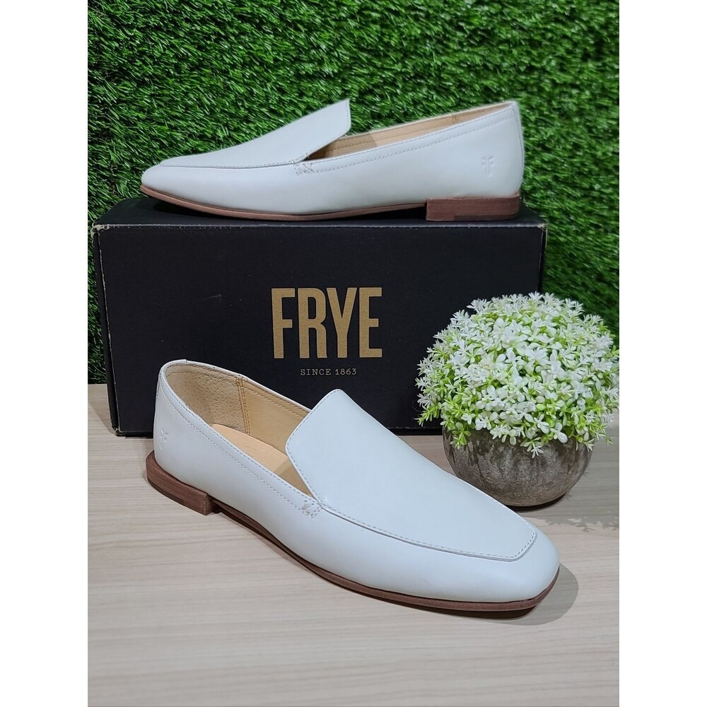 Frye Claire Venetian White Loafers - US Women's 7.5 NEW